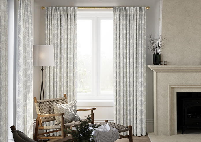 Gentle Palm, Breeze - Made to Measure Curtains - Image 3